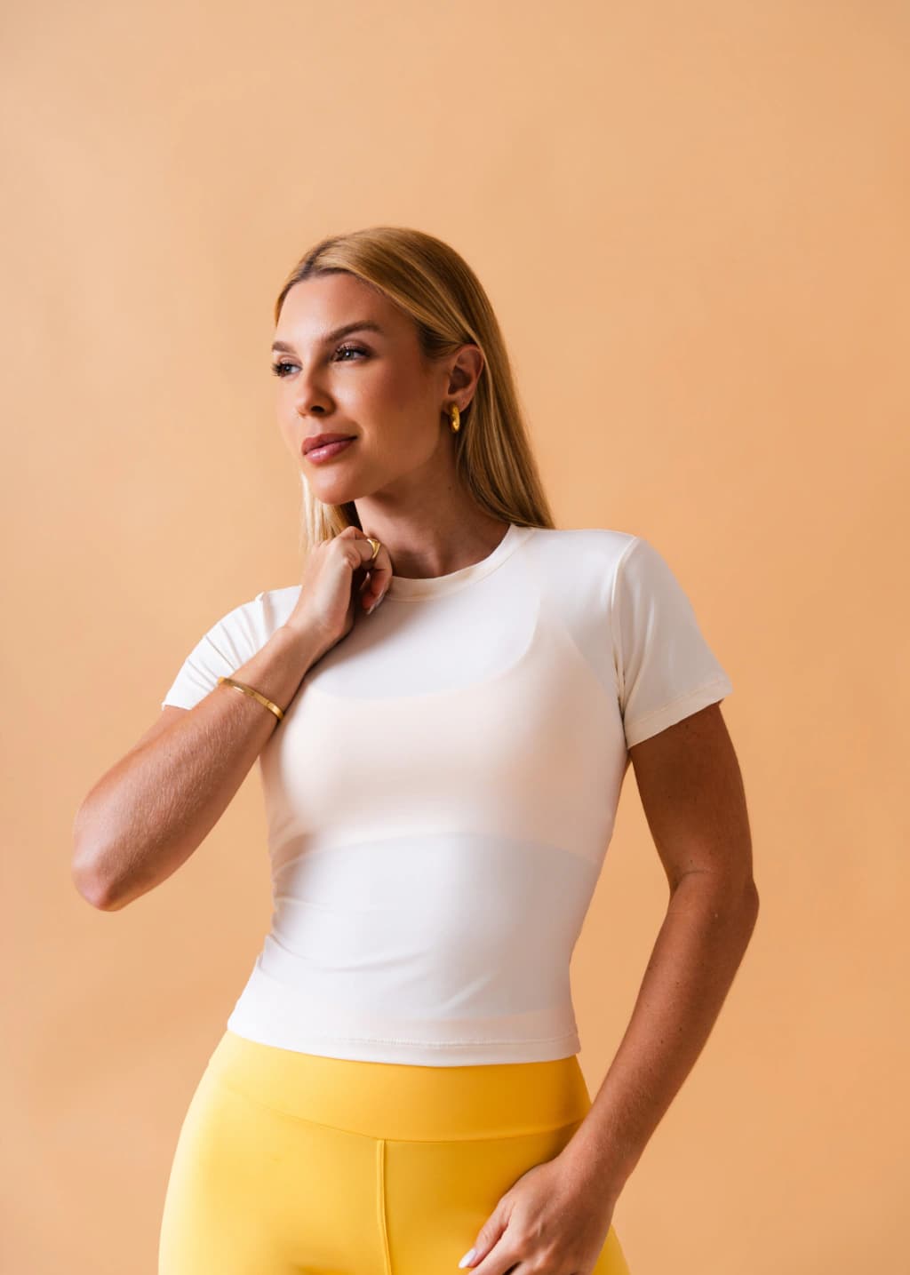 BLUSA DE MANGA MALU OFF WHITE