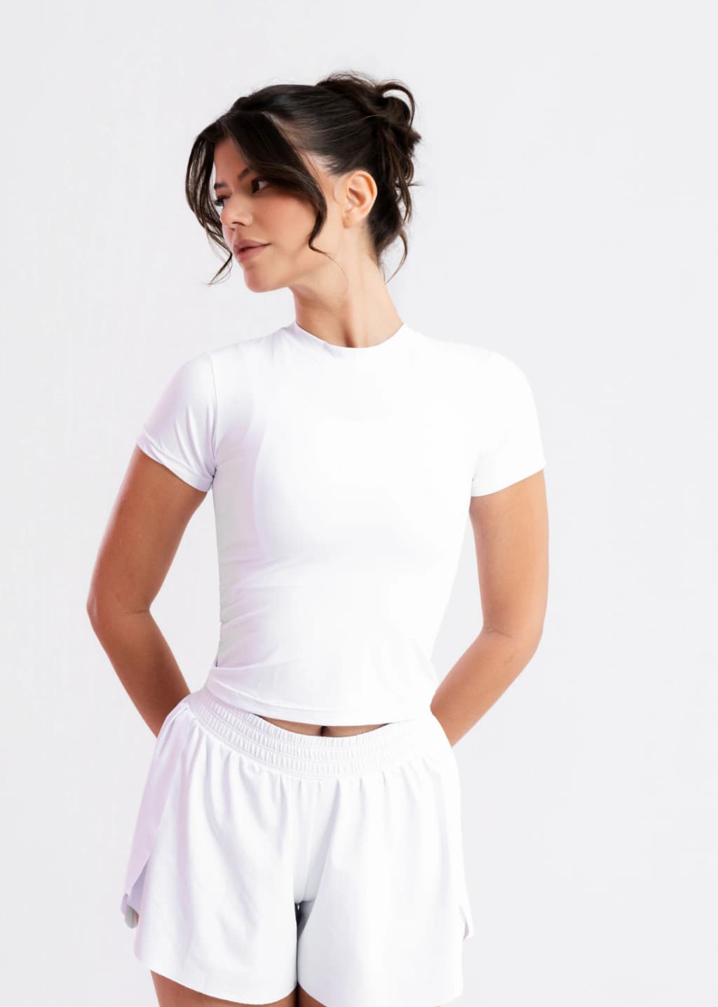 BLUSA DE MANGA MALU BRANCA