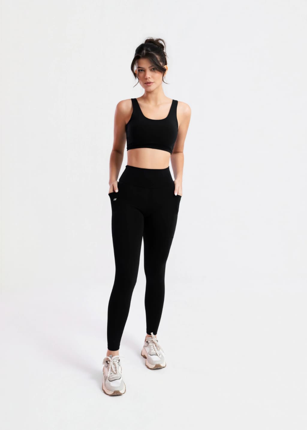 CONJUNTO POCKET BASIC PRETO