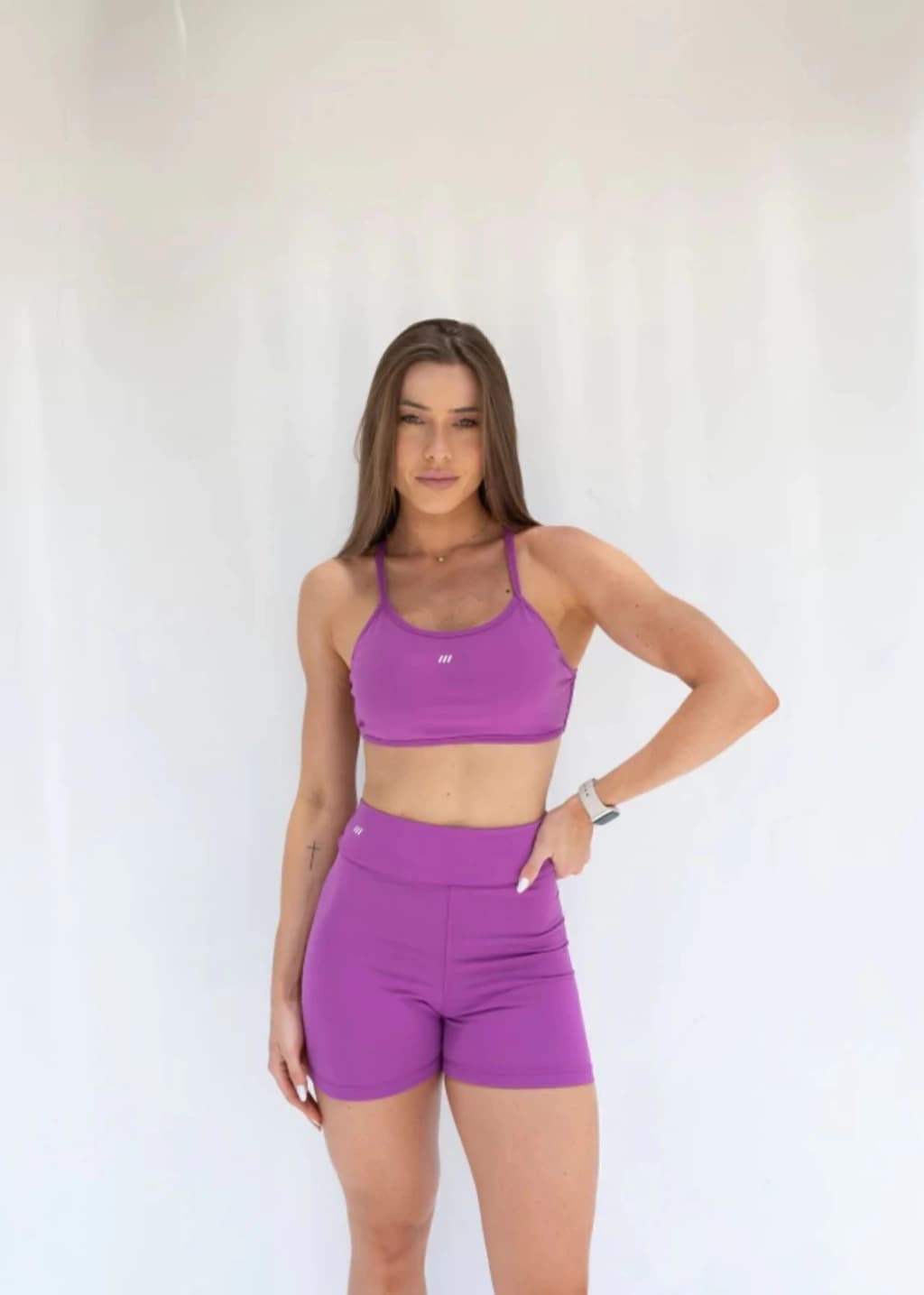 CONJ. SHORT FLY FUSCIA