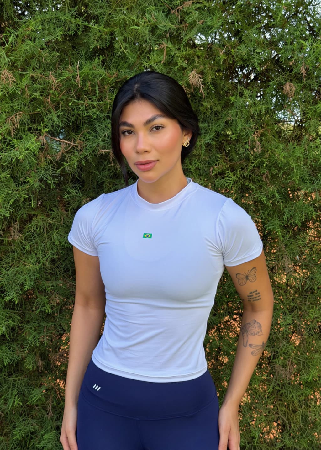 BLUSA DE MANGA MALU BRANCA